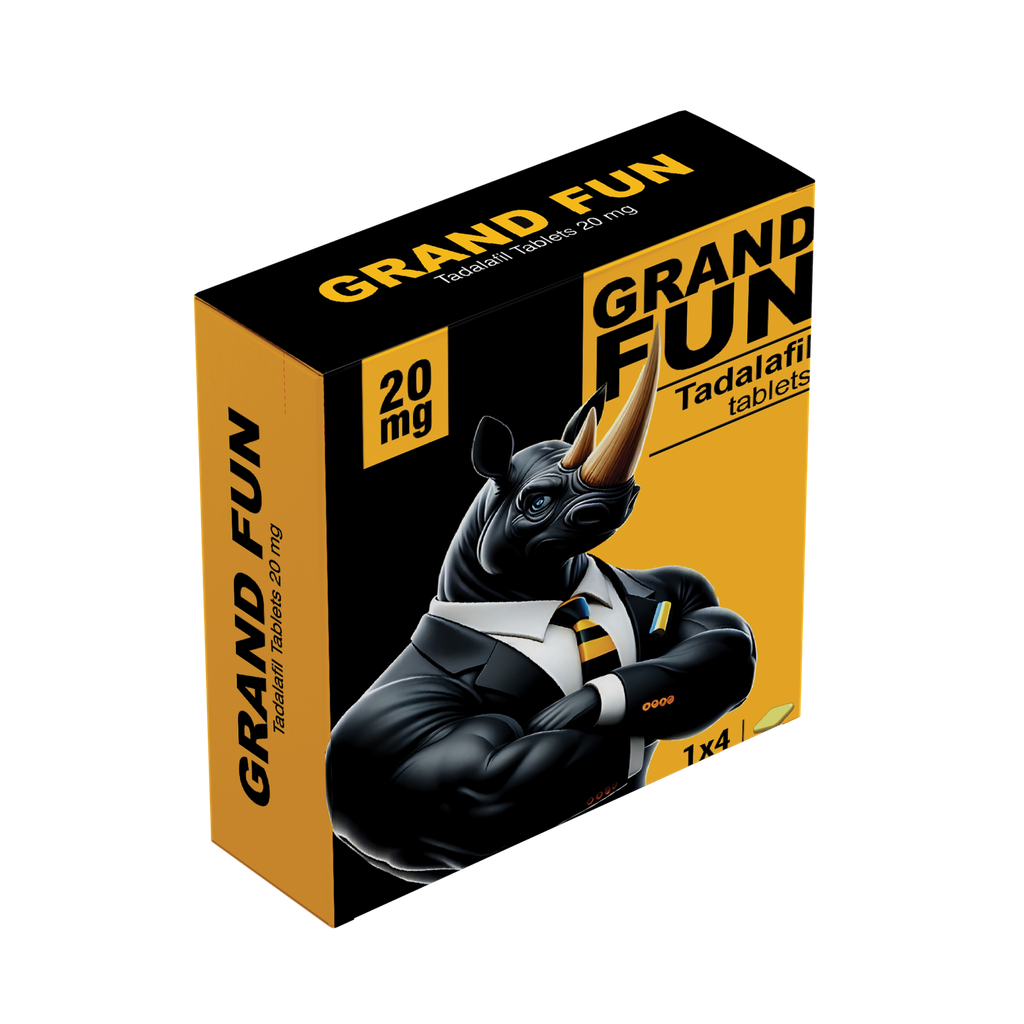 Грандфан /Тадалафил/ 20мг №4 шахмал RP International